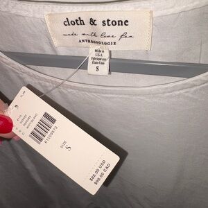 Cloth & Stone White Blouse